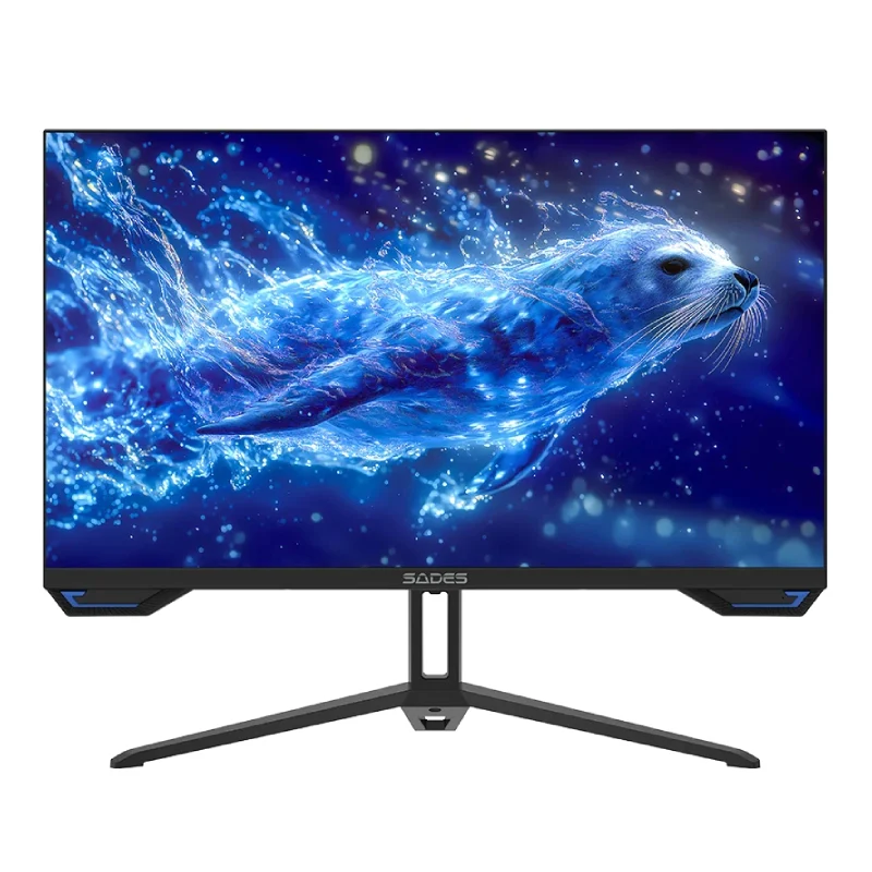شاشة ألعاب سادس SL-Sealion-27 PLUS SA-F05F27B، مقاس 27 بوصة، FHD / زمن استجابة 1 مللي ثانية / تردد تحديث 180 هرتز / HDMI 2.1 / ديسبلاي بورت 1.4 / باللون الأسود