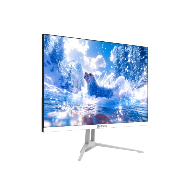 شاشة ألعاب سادس SD-Seal SA-F05F22W - حجم 22 بوصة FHD / زمن استجابة 1 مللي ثانية / تردد 144 هرتز / إتش دي إم آي 2.1 / ديسبلاي بورت 1.4 / أبيض