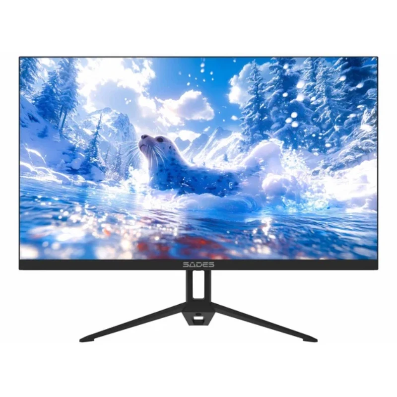 شاشة ألعاب سادس SD-Seal SA-F05F22B، مقاس 22 بوصة، FHD، زمن استجابة 1 مللي ثانية، تردد 144 هرتز، HDMI 2.1، DisplayPort 1.4، أسود
