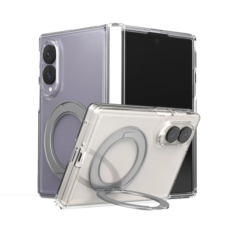 Araree Duple 360 Magsafe Stand Cover For Samsung Galaxy Z Fold 8 - Clear