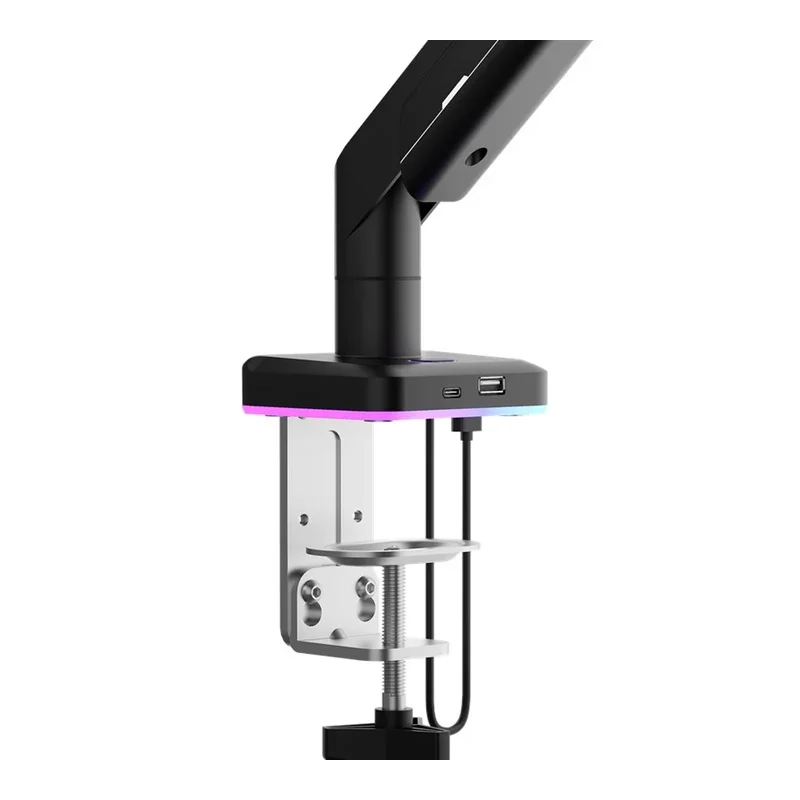 ذراع شاشة أندا سيت ستيلث برو II RGB A9X لشاشة واحدة – مقاس 17 إلى 42 بوصة / أسود
