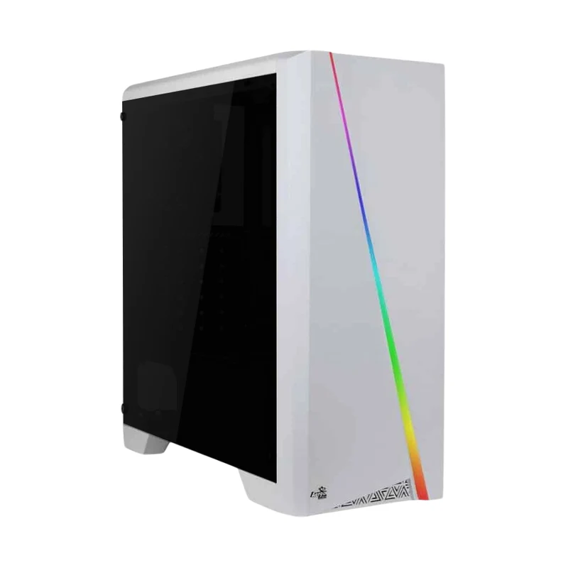 كمبيوتر ألعاب إيروكول، معالج إنتل كور i5-14400F، لوحة أم H610M K V2 DDR5، ذاكرة وصول عشوائي DDR5 بسعة 16 جيجابايت، قرص حالة صلبة NVMe M.2 بسعة 1 تيرابايت، بطاقة رسومات NVIDIA GeForce RTX 5060 بسعة 8 جيجابايت، ويندوز 11 برو، مزود طاقة 650 واط