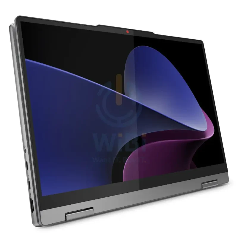 لابتوب قابل للتحويل لينوفو آيديا باد 5 ‏2 في 1 جيل 9 - حجم 14 بوصة WUXGA OLED باللمس / i7 / 16 جيجابايت / 1 تيرابايت (محرك أقراص صلبة SSD بتقنية NVMe M.2) / ويندوز 11 هوم / ضمان سنة / عربي/إنجليزي / رمادي لونا