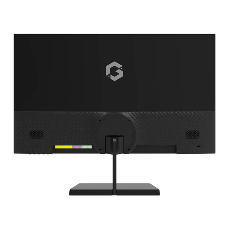 شاشة ألعاب جيم أون GB24F100 من سلسلة بيزيك، مقاس 24 بوصة، FHD، تردد تحديث 100 هرتز، زمن استجابة 5 مللي ثانية، HDMI، VGA، باللون الأسود