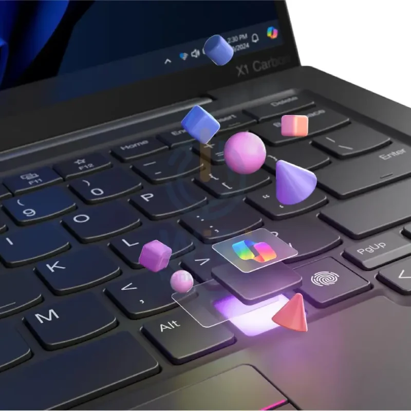 Lenovo ThinkPad X1 Carbon Gen 13 Aura Edition AI PC - 14" WUXGA / Ultra 7 255U / 32GB / 1TB (NVMe M.2 SSD) / Win 11 Pro / 3YW / Arabic/English / Black - Laptop