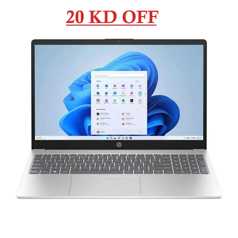 HP - 15.6" FHD Touch / i3 N305 / 8GB / 256GB (NVMe M.2 SSD) / Win 11 Home / English Keys / 15-FD0130WM - Laptop (Open Box)