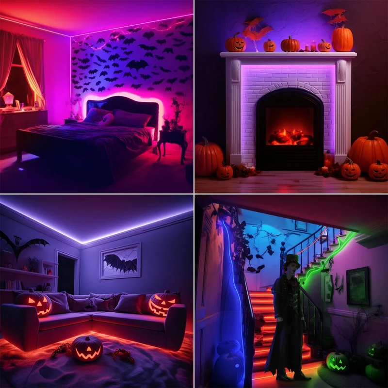 شريط إضاءة LED ذكي جوبيتا بواي فاي - 2700–6500 كلفن / RGB+CW / 5 متر