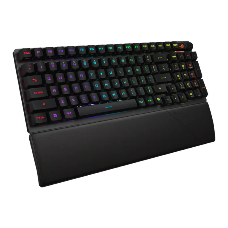 كيبورد ألعاب أسوس X902 سكوب II 96 RX لاسلكي بأزرار ABS عربي - أسود