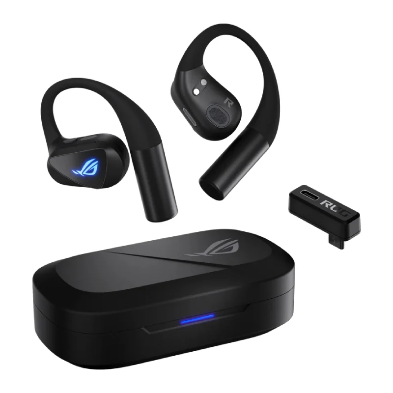 ASUS ROG CETRA Open Wireless Earbuds - Black