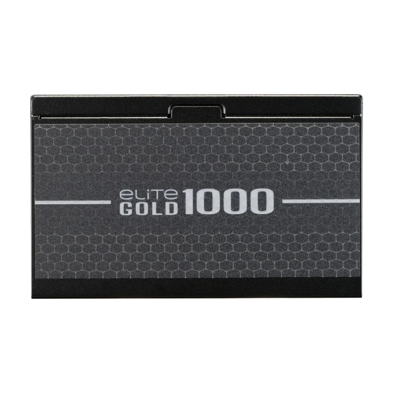 مزود طاقة كولر ماستر إيليت جولد بقدرة 1000 واط، 80 PLUS GOLD، ATX 3.1، معياري بالكامل، باللون الأسود