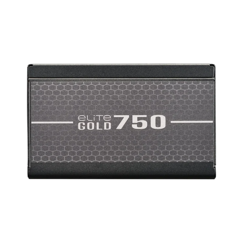 مزود طاقة كولر ماستر إليت جولد 750 واط 80 PLUS Gold معياري ATX 3.1 - أسود