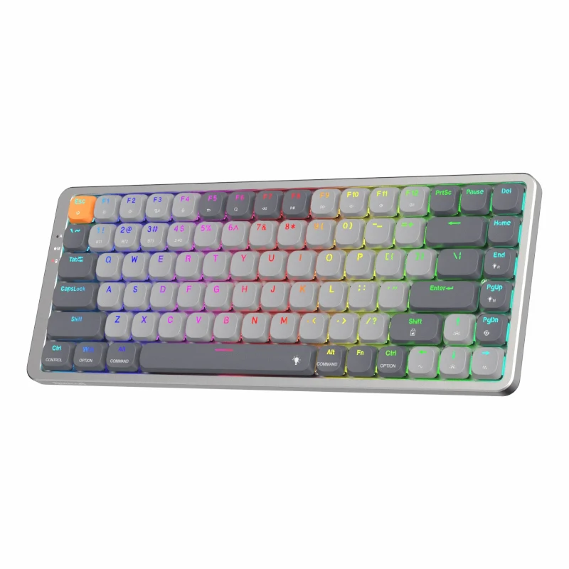 لوحة مفاتيح ألعاب ميكانيكية لاسلكية ريدراجون أزور - RGB / بلوتوث / 84 مفتاحًا