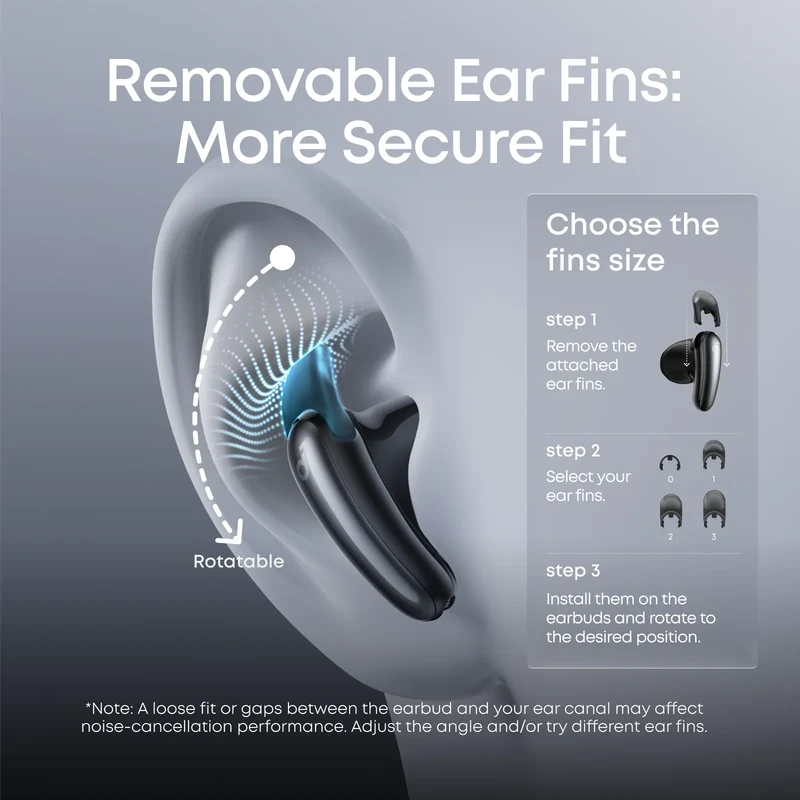Soundcore Liberty Buds | Wireless Semi-in-Ear Earbuds with ANC