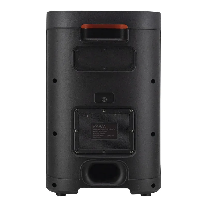 Pawa Aura Beat Party Speaker With Wireless Microphone - Black