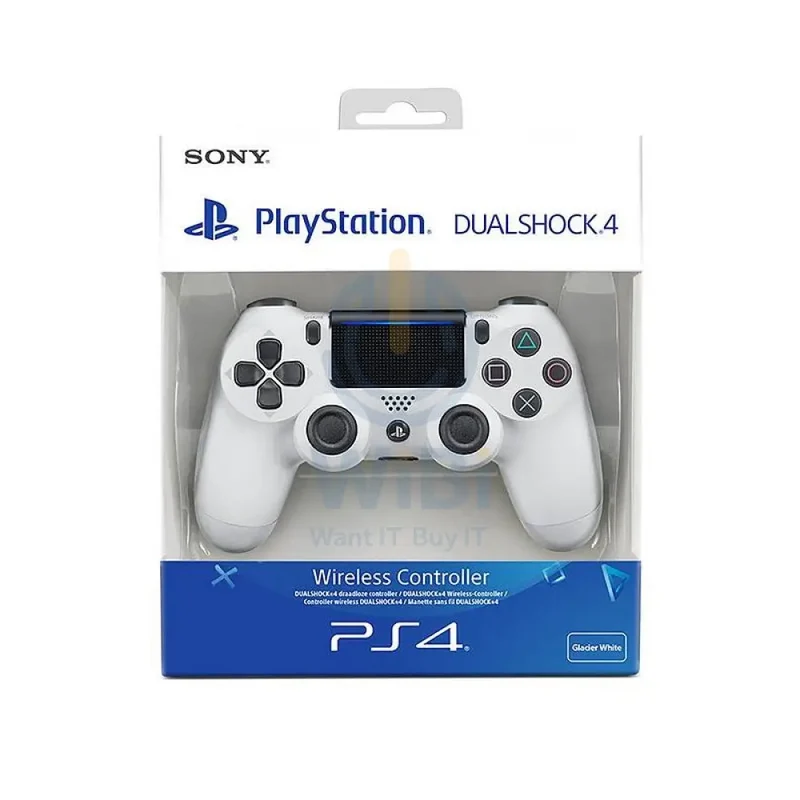 Sony PS4 Dualshock Wireless Controller - Glacier White