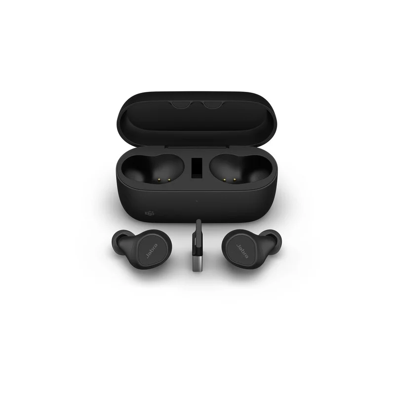 سماعات أذن جابرا إيفولف2 بودز USB-A UC، مع محول بلوتوث USB-A