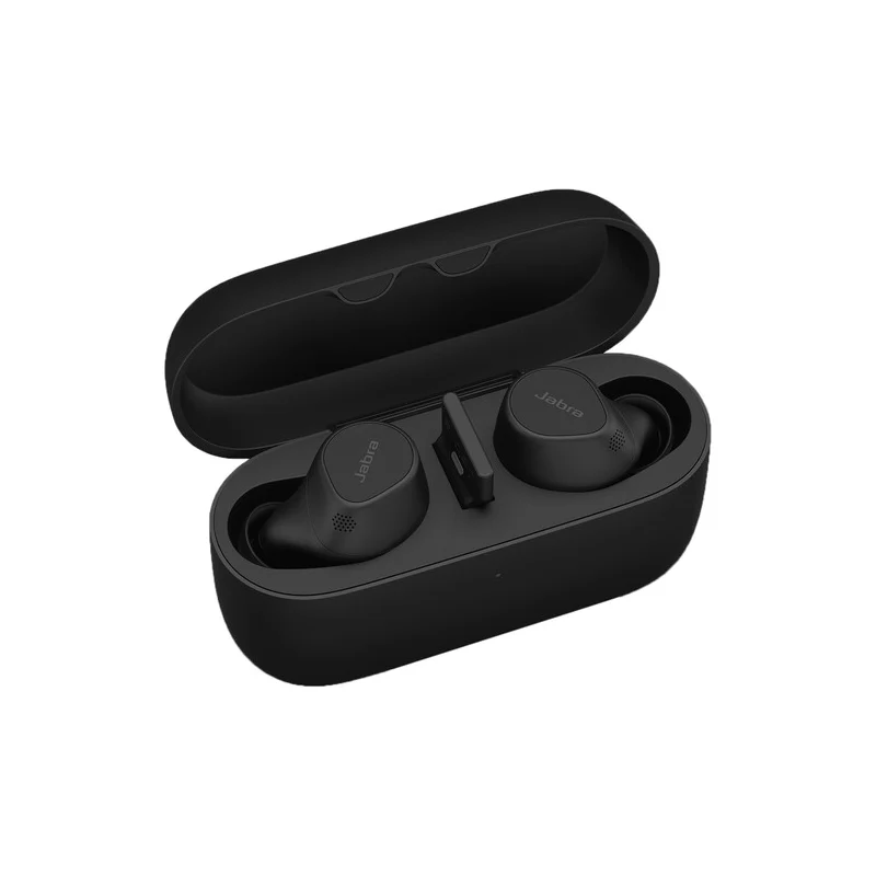 سماعات أذن جابرا إيفولف 2 بودز، USB-A، MS، مع دونجل بلوتوث USB-A لمايكروسوفت تيمز