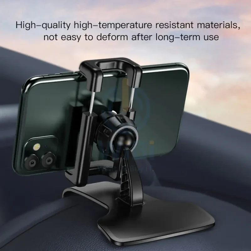 Yesido C103 Dashboard Spring Clip Phone Holder - Black