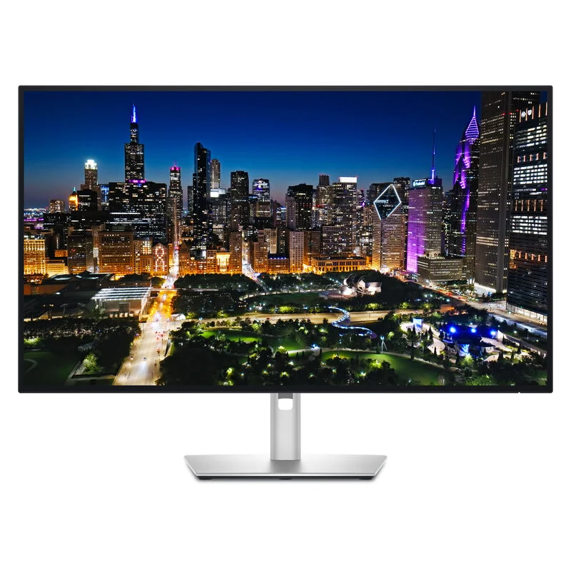 شاشة ديل ألترا شارب 32 بدقة 4K ‏(U3225QE) مع موزع Thunderbolt - حجم 32 بوصة 4K UHD / زمن استجابة 5 مللي ثانية / 120 هرتز / HDMI 2.1/DisplayPort 1.4/USB-C/USB-A/LAN