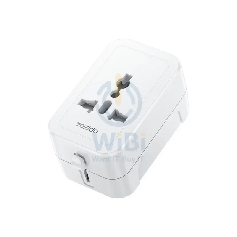Yesido MC32 Universal Charger Plug Convertor - White