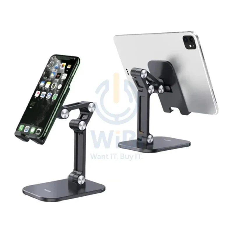 Yesido C104 Double Folding Mobile Holder - Black