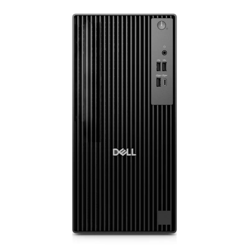 كمبيوتر ديل برو تاور QCT1250 - i7 / 32 جيجابايت / 512 جيجابايت (محرك أقراص صلبة SSD بتقنية NVMe M.2) / دوس (بدون نظام تشغيل) / ضمان سنة