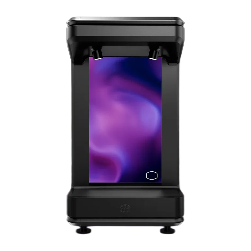 Cooler Master MasterFrame 360 Stage With 15.6 Inch LCD Screen ATX Case - Black