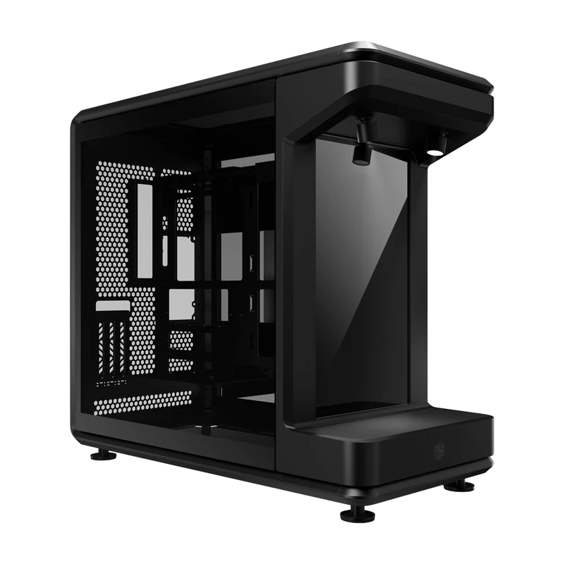 Cooler Master MasterFrame 360 Stage With 15.6 Inch LCD Screen ATX Case - Black