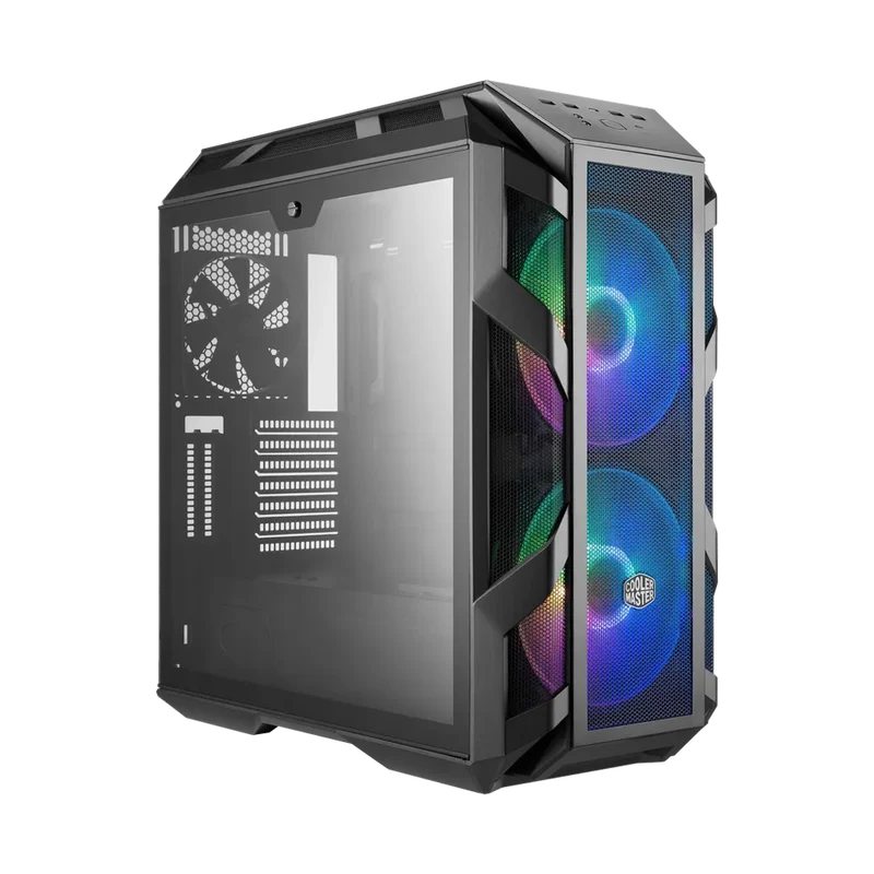 حافظة كولر ماستر ماستر كيس H500M ARGB تاور متوسط – أسود