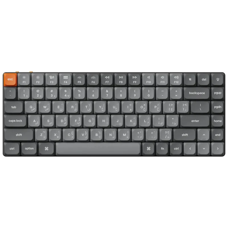 لوحة مفاتيح ميكانيكية لاسلكية كيكرون K3 ماكس QMK/VIA - بلوتوث 5.1 / أسود