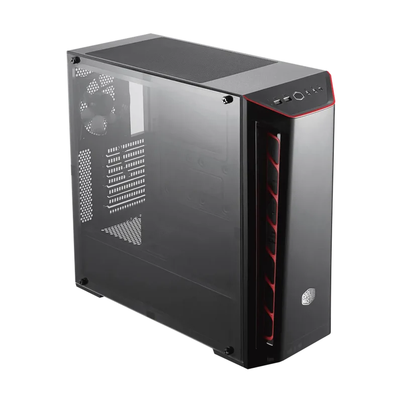 حافظة كولر ماستر ماستربوكس MB520 ميش ARGB ATX، تاور متوسط، باللون الأسود