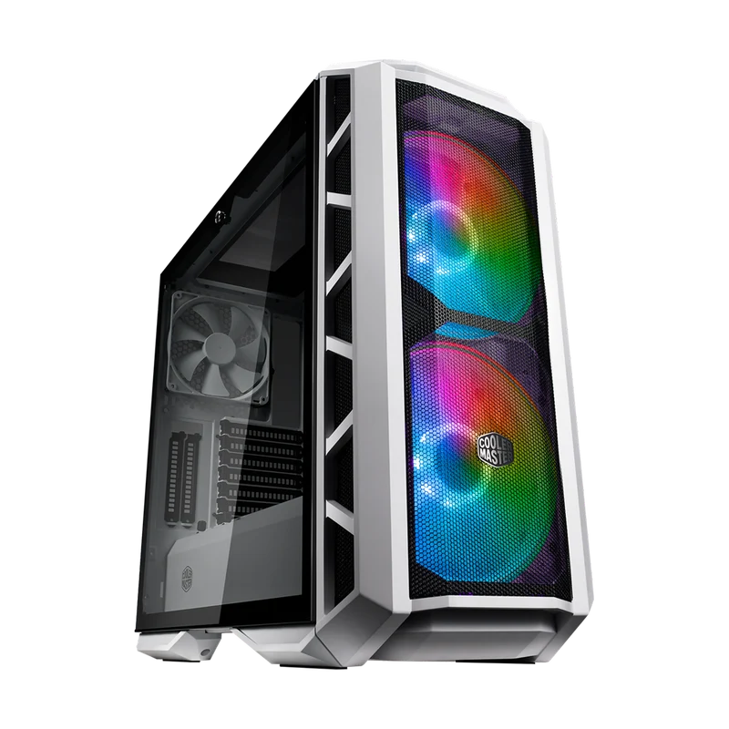 Cooler Master Master Case H500P ARGB Mesh Mid Tower Case - White