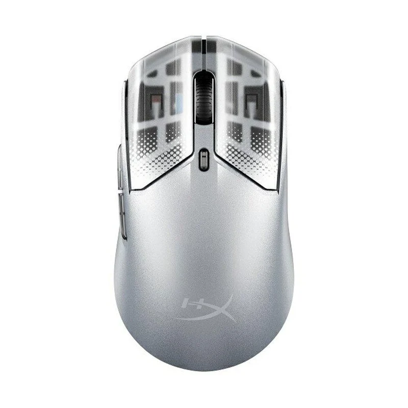 HyperX Pulsefire Haste 2 S Gaming Mouse - Wireless / 6 Buttons / Silver