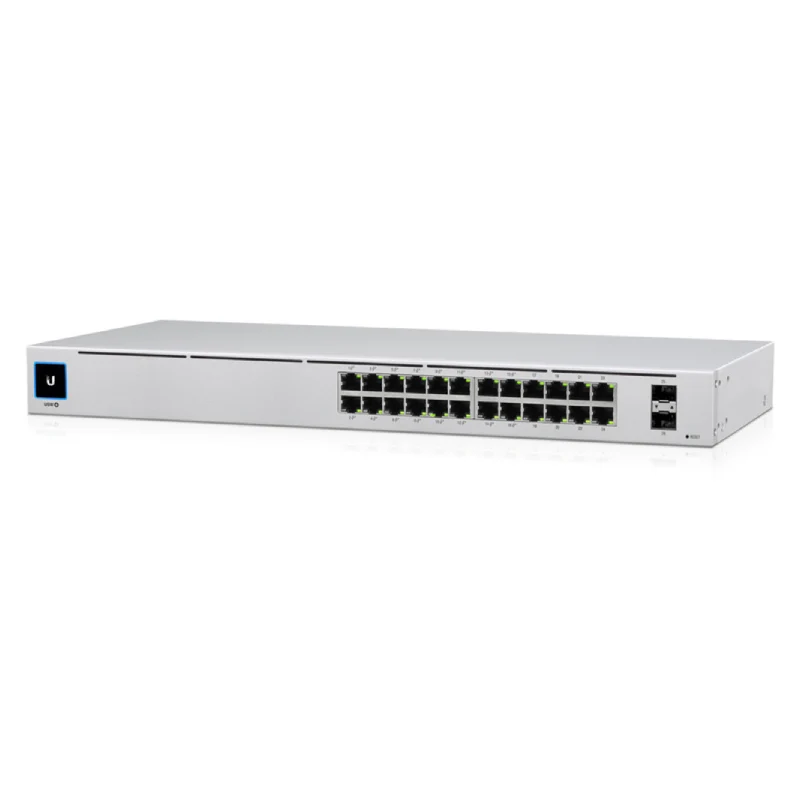 سويتش مُدار متوافق مع جيجابت يوني فاي بـ24 منفذ مع SFP - 24 منفذ / مُدار
