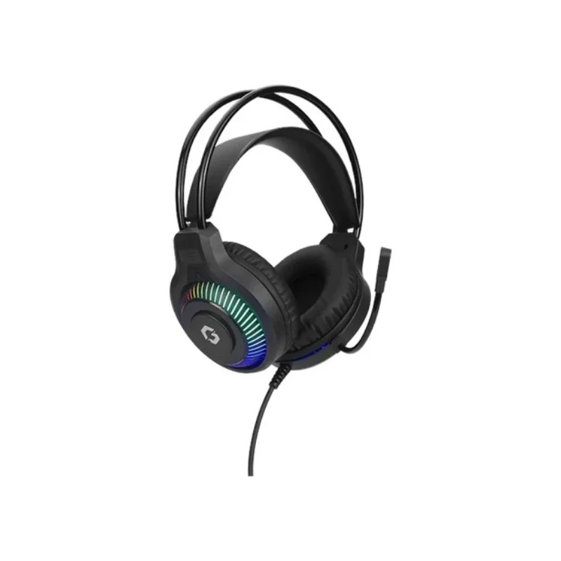 باقة ألعاب جيم أون GO-CYPHERW-XL-B الكل في واحد، تتضمن لوحة مفاتيح وسماعة رأس وماوس ووسادة ماوس، باللون الأسود