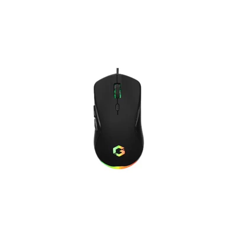 باقة ألعاب جيم أون GO-CYPHERW-XL-B الكل في واحد، تتضمن لوحة مفاتيح وسماعة رأس وماوس ووسادة ماوس، باللون الأسود