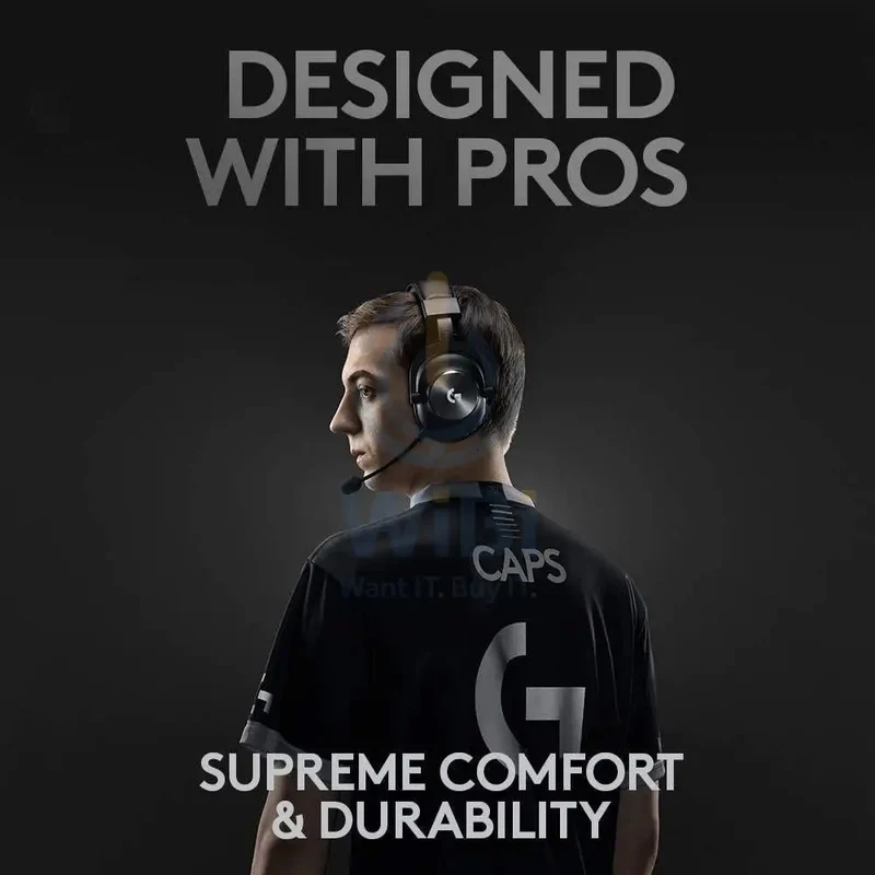 Logitech PRO X LIGHTSPEED Gaming Headset - Wireless / Black