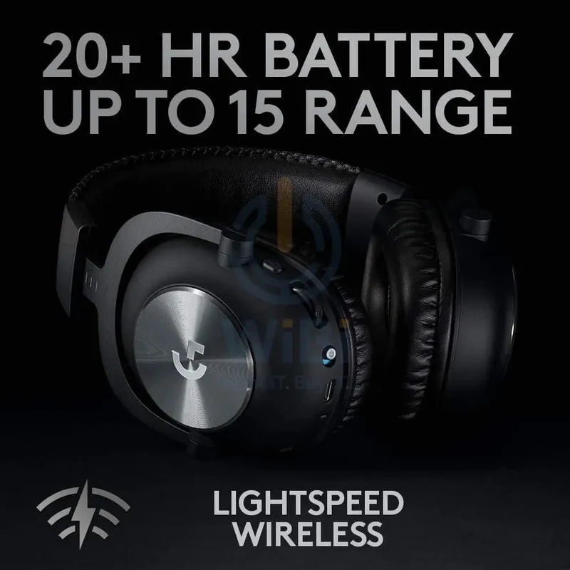 Logitech PRO X LIGHTSPEED Gaming Headset - Wireless / Black