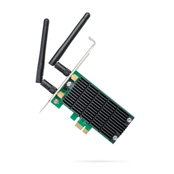 محول لاسلكي تي بي-لينك آرتشر T4E، AC1200، ثنائي النطاق، PCI Express