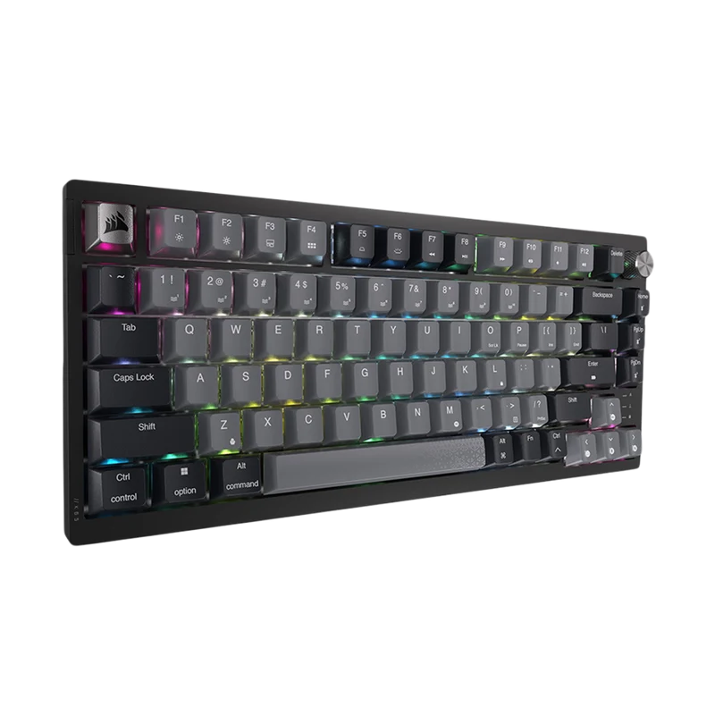 CORSAIR K65 PLUS WIRELESS 75% RGB Mechanical Gaming Keyboard - Black