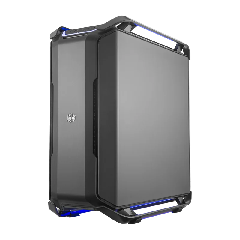 كيس كمبيوتر كولر ماستر كوزموس C700P تاور كامل، باللون الأسود