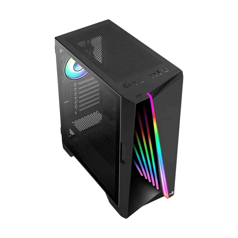 Aerocool Mirage V2 ARGB Fan x 3 Mid Tower Case - Black