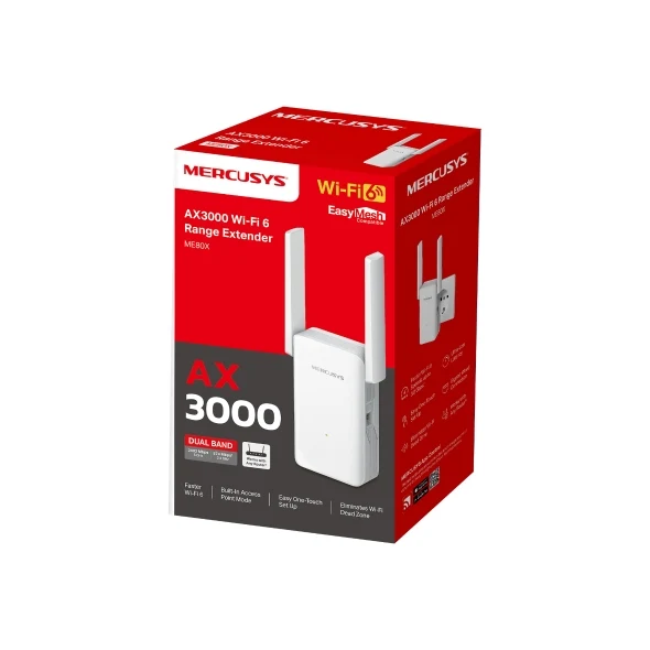 موسع نطاق واي فاي 6 ميركوسيس ME80X، AX3000