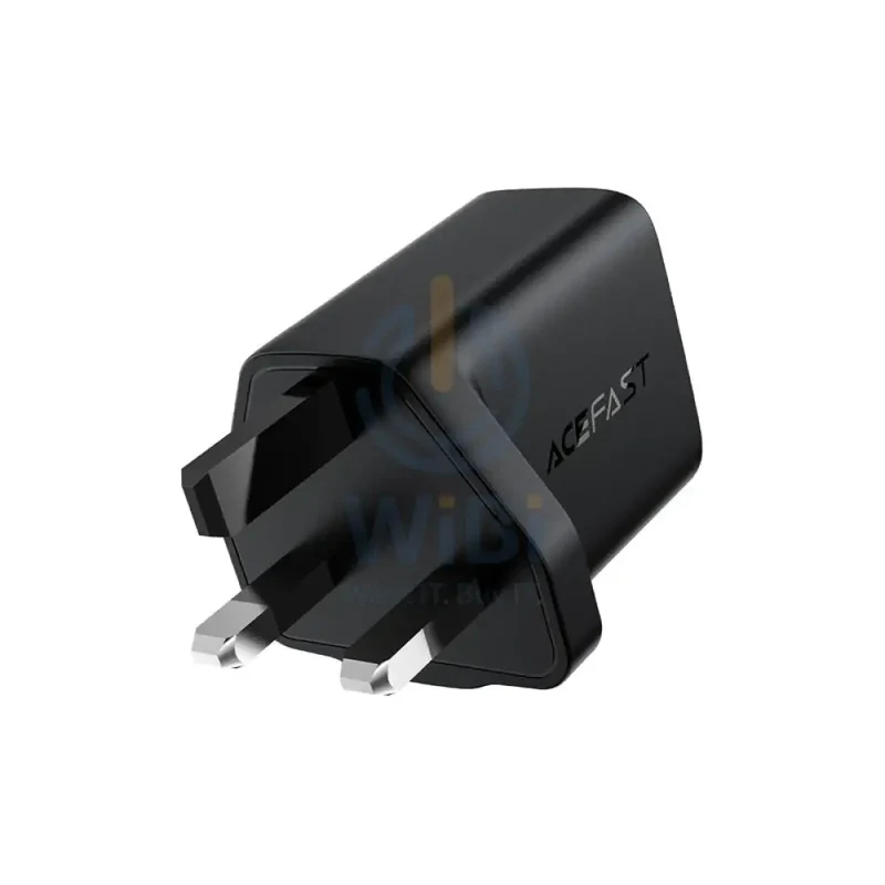 ACEFAST Fast Wall Charger A24 PD30W GaN single USB-C charger (UK) - Black