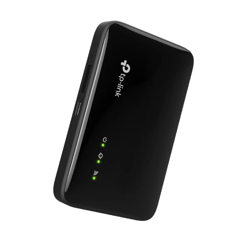 راوتر تي بي لينك M7005 موبايل واي فاي 4G LTE - 2.4 جيجاهرتز / أسود
