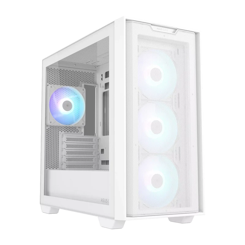ASUS A21 Plus ARGB ATX Case - White