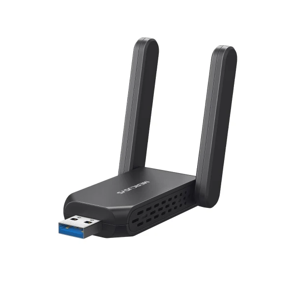 محول واي فاي USB ميركوسيس MA72XH، AX1800، ثنائي النطاق، كسب عالي