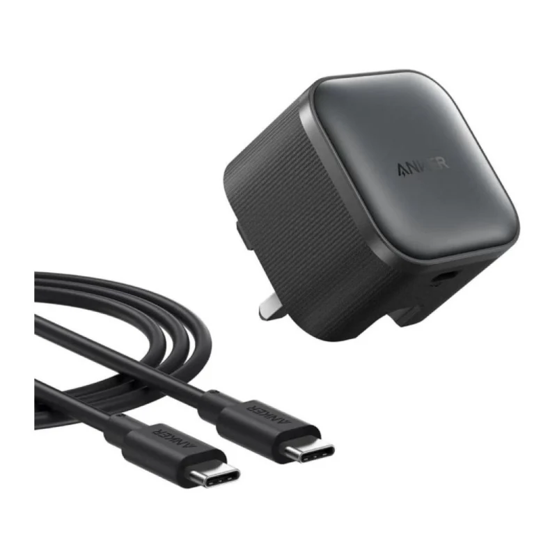 شاحن أنكر نانو مع كابل - 45 واط / USB-C / أسود