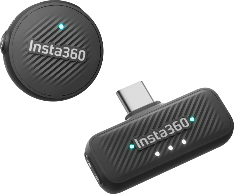 ميكروفون إنستا360 مايك إير 1 (مرسل TX + مستقبل RX واحد)