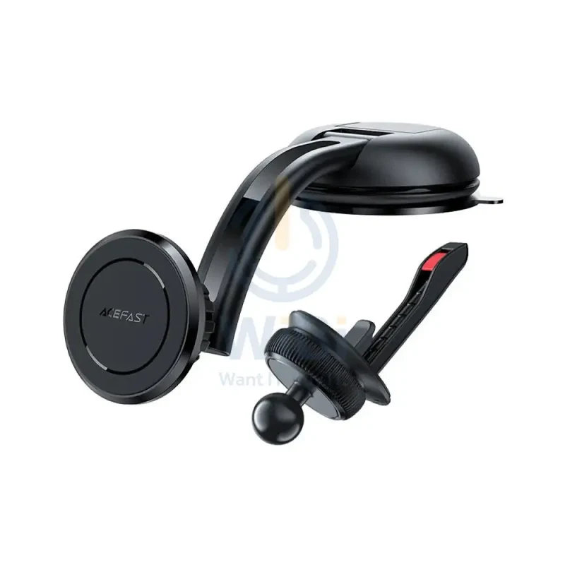 ACEFAST D7 multifunctional magnetic car holder - Black